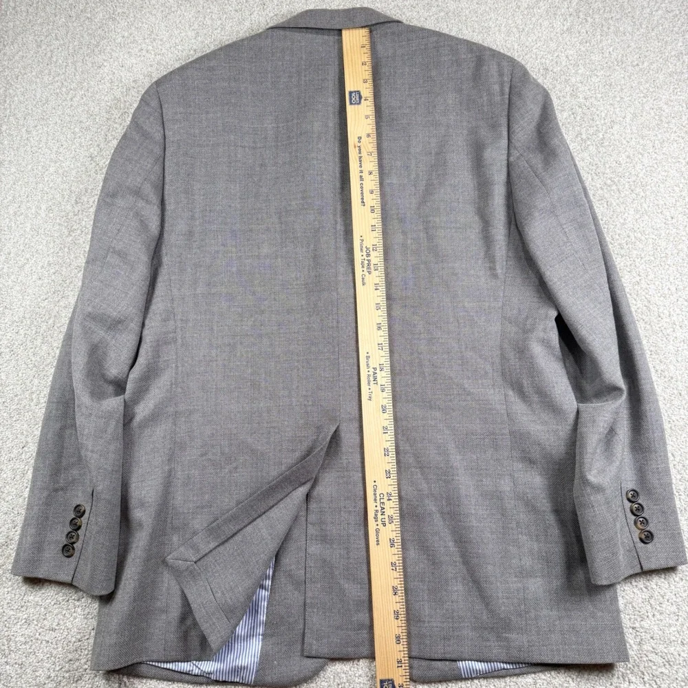 Brooks‎ Brothers 1818 Blazer Mens 44R Grey Reda Wool Fitzgerald Sport Coat